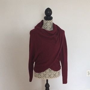 Free People sugar wrap sweater M